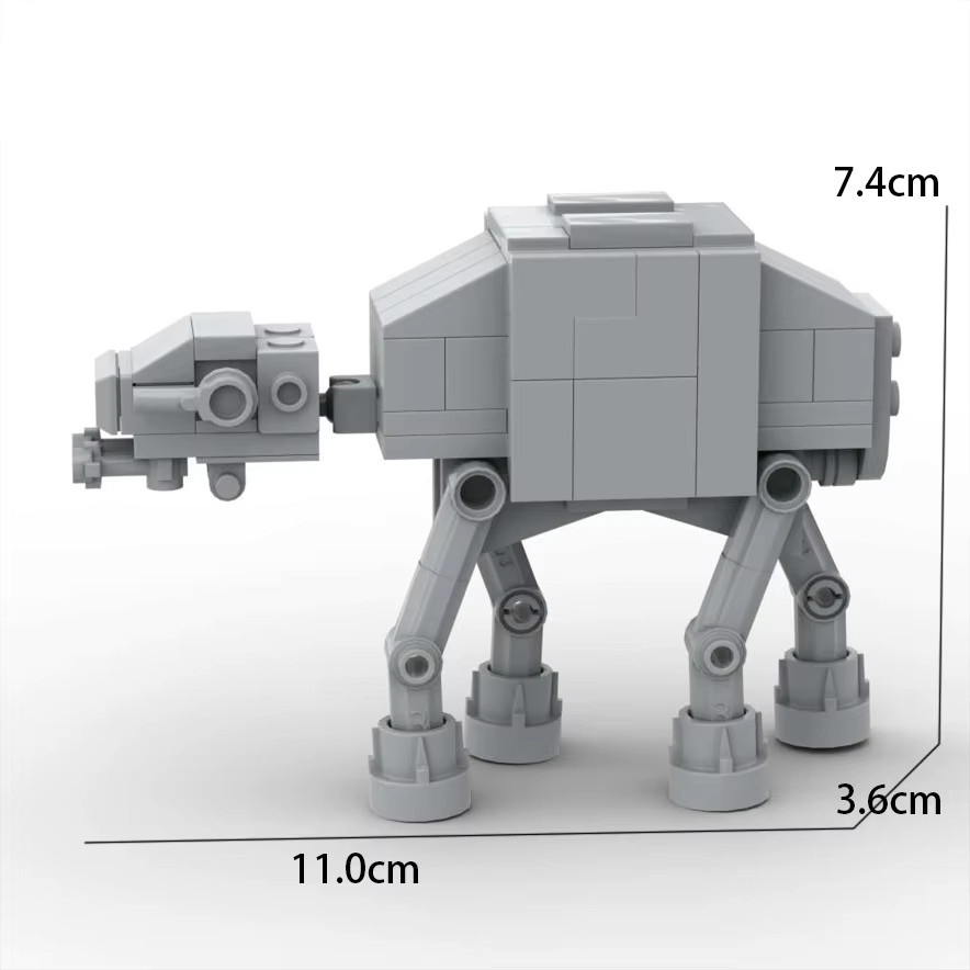 HEROCROSS Star Wars Darth Vader All-Terrain-Panzertransporter, Modellbausatz - Bild 3