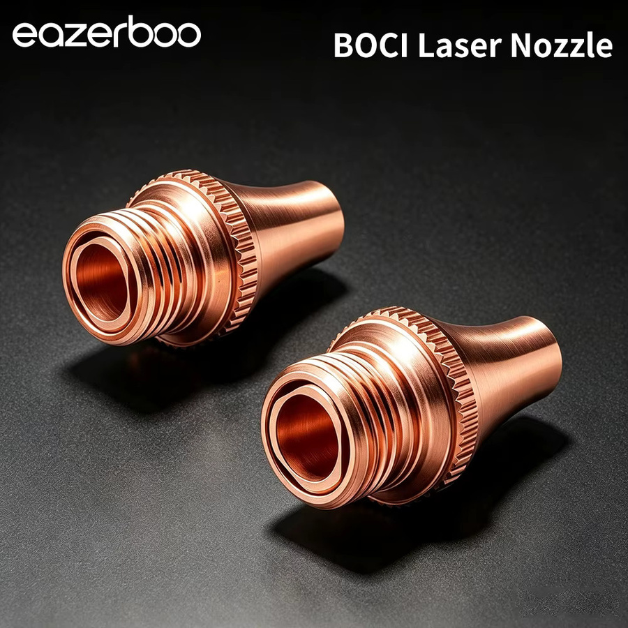 10 Stück BOCI Laserschneiddüsen M8 für Einzel- und Doppelschicht, Gold, kompatibel mit Laserschneidkopf BLT421T und BLT421T - Bild 2