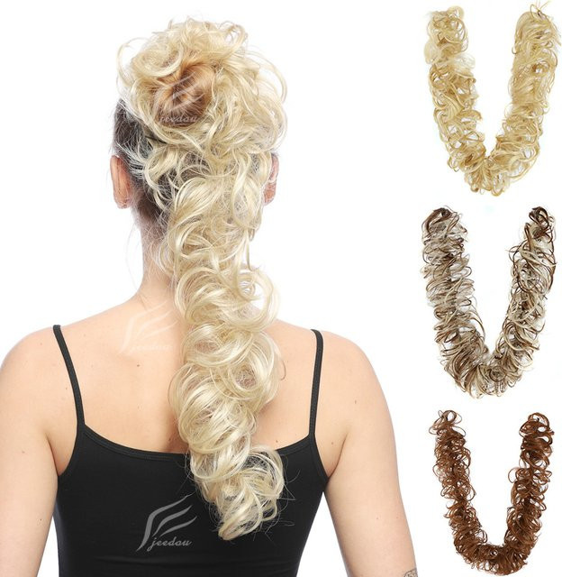 Jeedou Haarverlängerung Chignon, synthetisch, Damen - Bild 1
