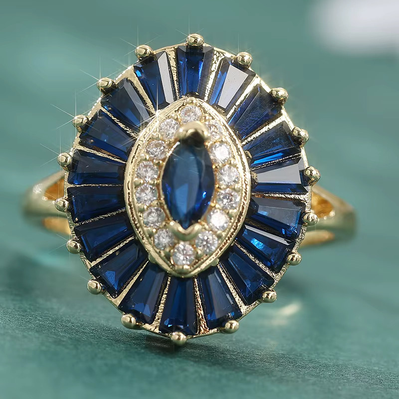 YoYo Ring, Gold, Zirkonia, Damen - Bild 4
