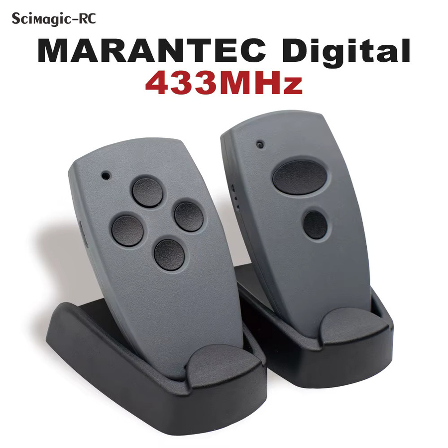 4er Set Marantec Fernbedienungen 433,92 MHz in Grau für Copy Digital 382 384 D302 D304 D313 D321 D323 Befehl 131 211 212 214 - Bild 3