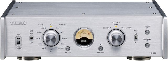 Teac PE-505 Phono-Vorverstärker in Silber - Bild 1