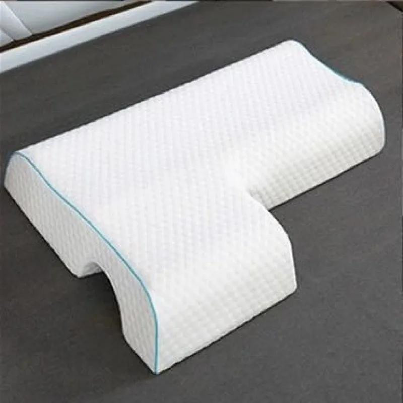 Memory Foam Kissen für Paare mit Armlehne zur Linderung von Nackenschmerzen, B/B/H: 65 x 49 x 12 cm - Bild 5