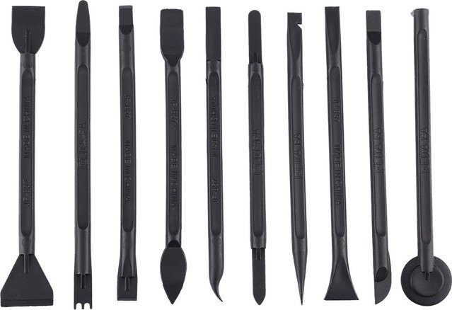 Jiafa Kunststoff-Clips JF-857 in Schwarz 10in1 - Bild 1