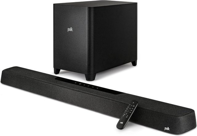 Polk MagniFi Max AX Soundbar mit Subwoofer in Schwarz, 5.1.2 System mit Wi-Fi und Bluetooth - Bild 1