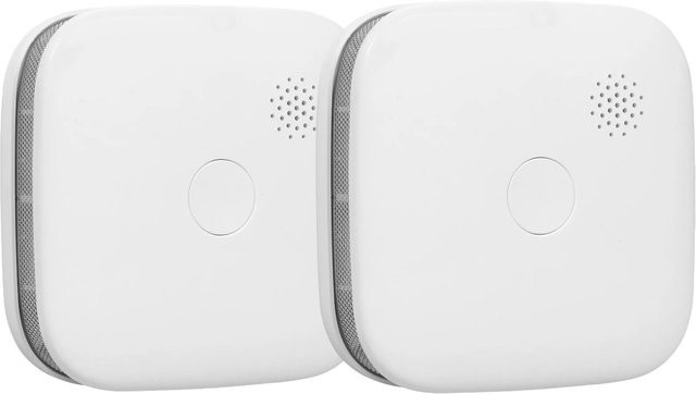 Smartwares Interkonnektierbarer Rauchmelder FSM-11652, 2er Pack, Weiß - Bild 1