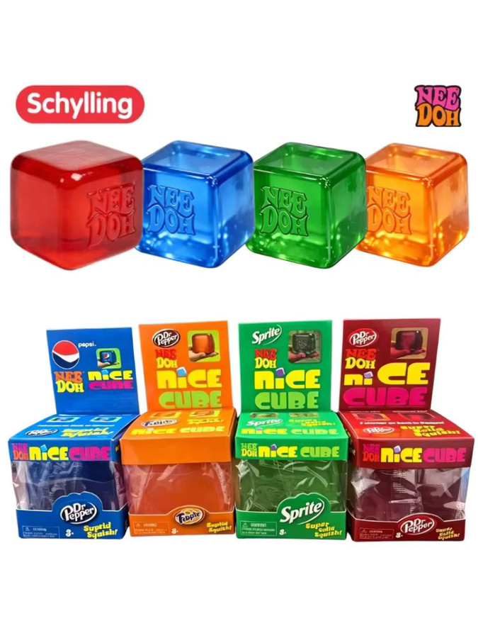 Schylling Nee Doh Nice Cube, Sensorischer Fidget-Würfel - Bild 6