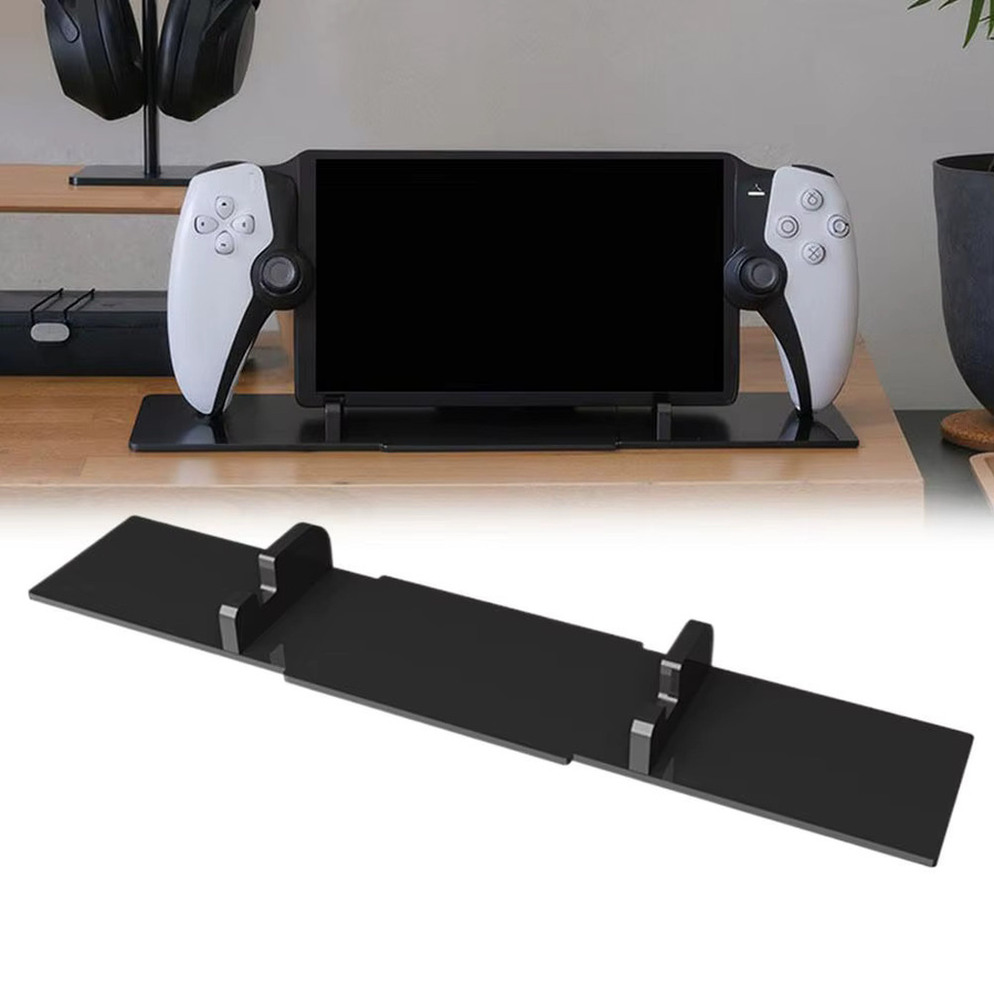 Desktop-Ständer für PS Portal Remote Player und Game-Controller-Basis in Schwarz, kompatibel mit 9,7-Zoll-Tablets und Wireless-Tastaturen - Bild 2