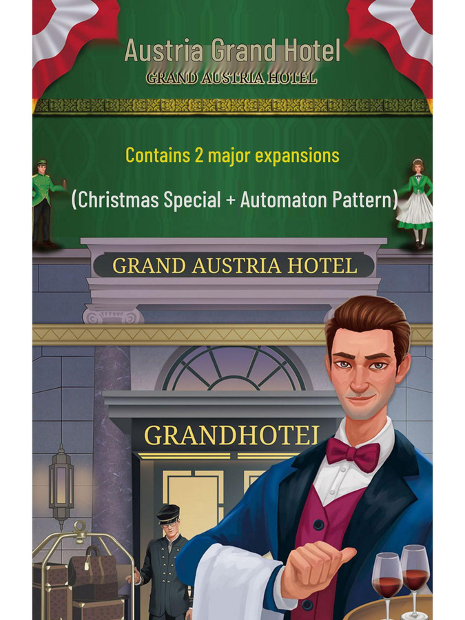 Pickerr Österreich Grand Hotel Kartenspiel Erweiterung für 2-4 Spieler - Bild 4