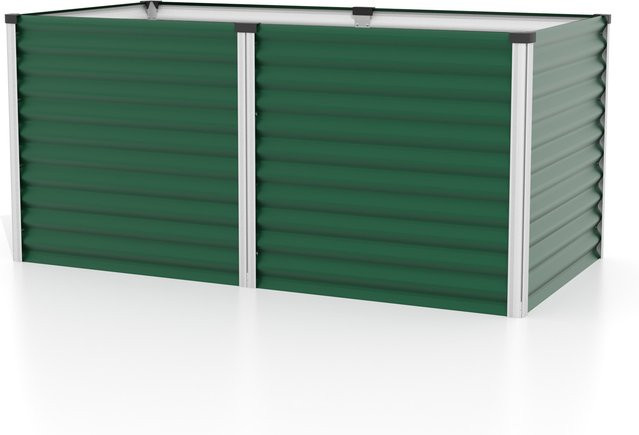 Vitavia Hochbeet Linus 858 in Seegras/Alu eloxiert, B/T/H: 96 x 188 x 86 cm - Bild 1