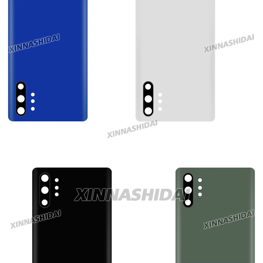 Samsung Galaxy Note 10 Plus Ersatzgehäuse Rückseite Panel Set für Android in Schwarz oder Weiß - Bild 4