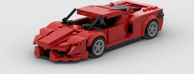 MOC Rennwagen-Bausatz, Modellauto-Sammlung - Bild 1