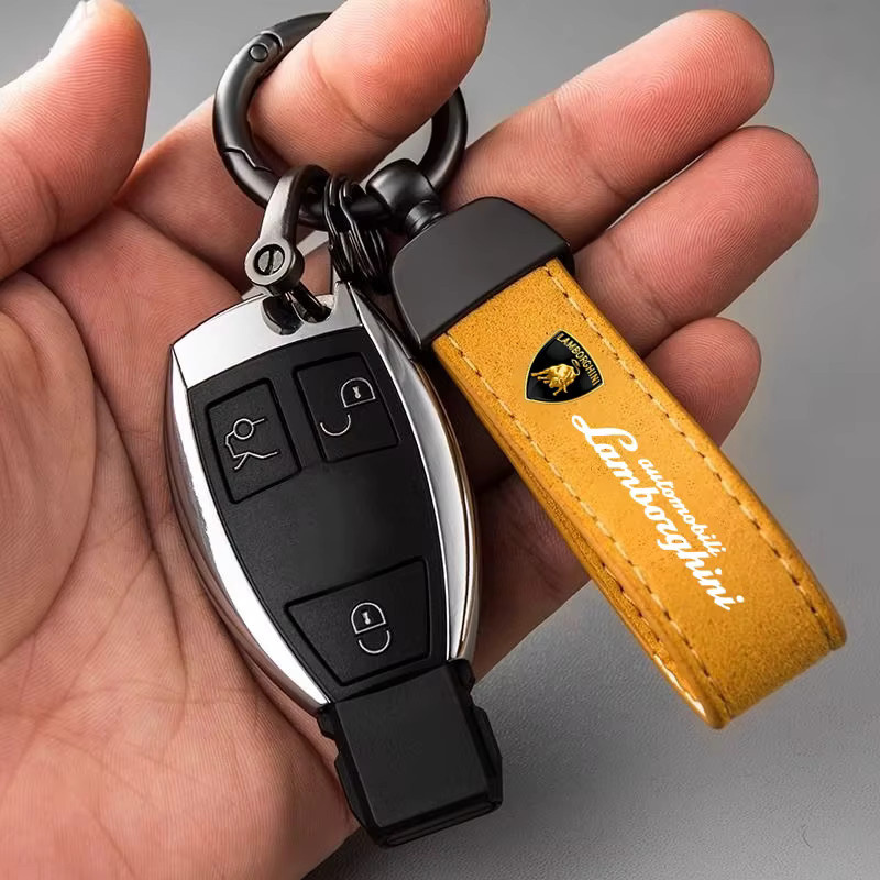Lamborghini Schlüsselanhänger Leder, Damen - Bild 3