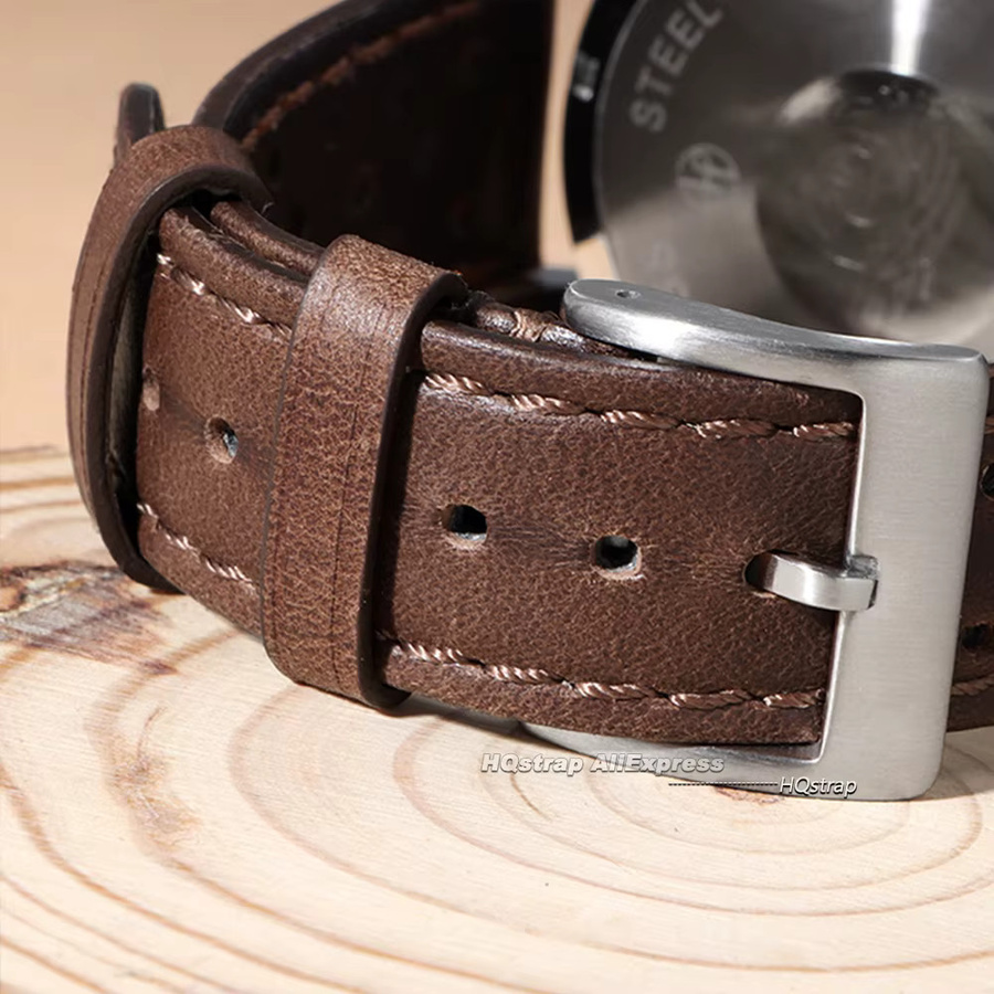 HQstrap Uhrenarmband Rindsleder, Vintage, Unisex - Bild 4