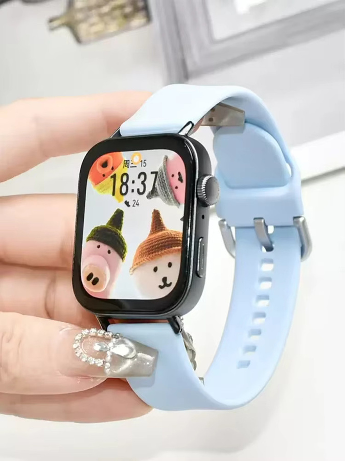 Huawei Uhrenarmband Silikon, blue, Unisex - Bild 1