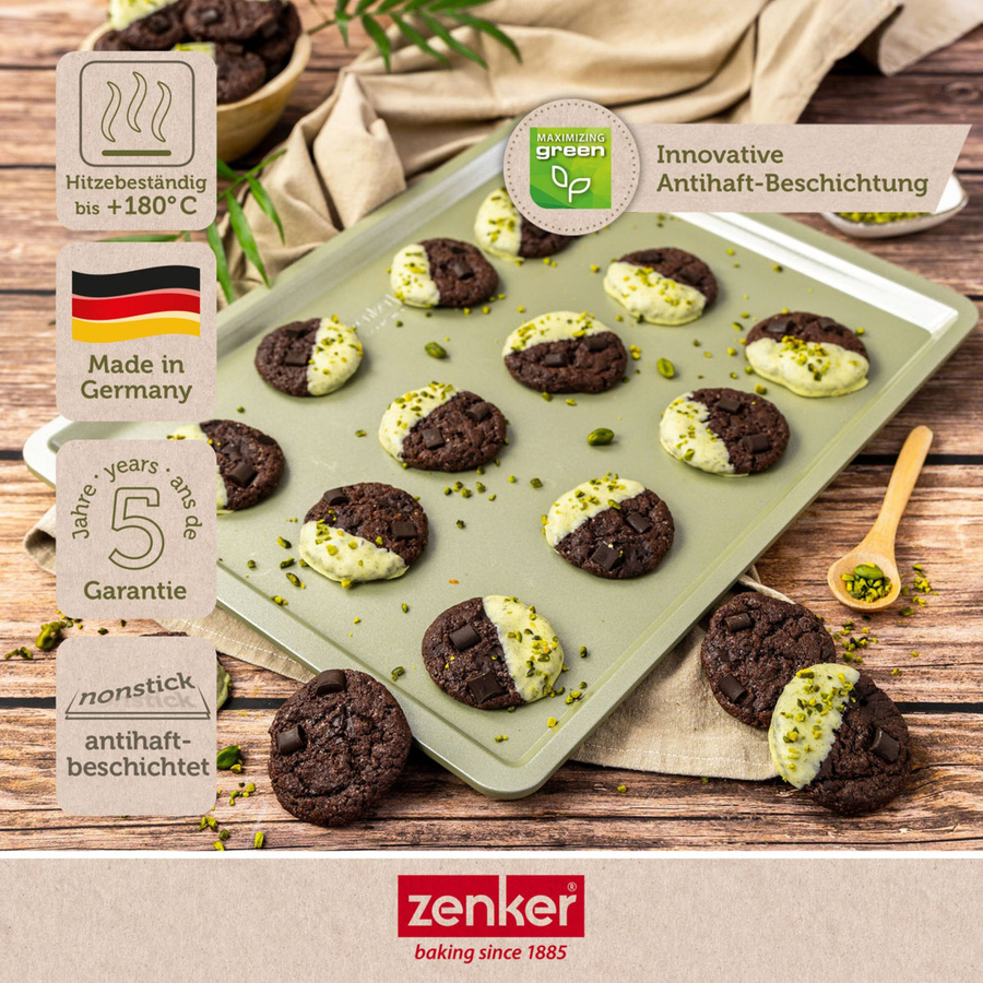 Zenker Backblech Green Vision, rechteckig, Farbe: Green, B: 42 cm - Bild 2