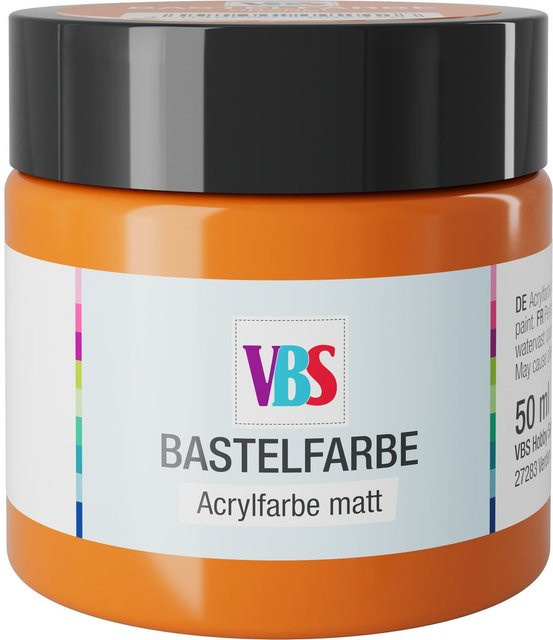 VBS Bastelfarbe Orange 50 ml - Bild 1