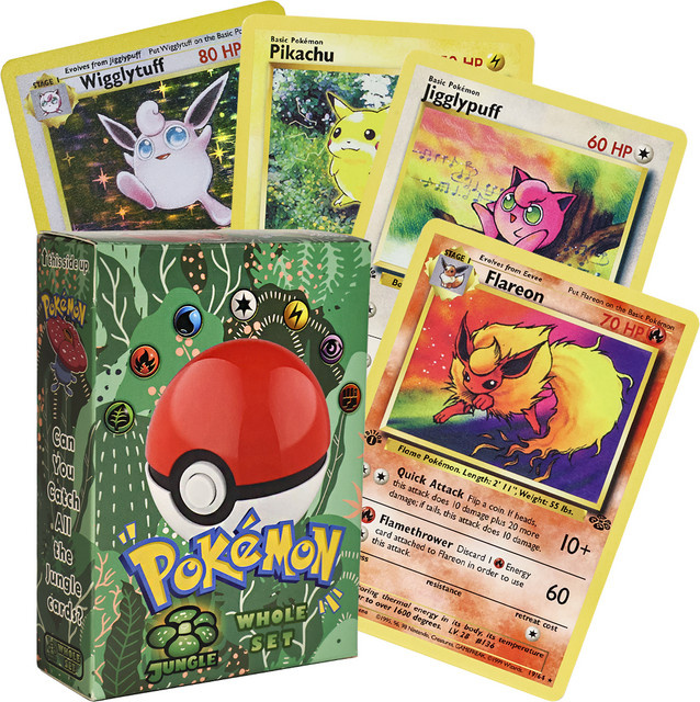 TAKARA TOMY Pokémon PKM-Karten 1. Auflage Classic Jungle, Brettspiele, Set / Bundle, ab 10 Jahren - Bild 1
