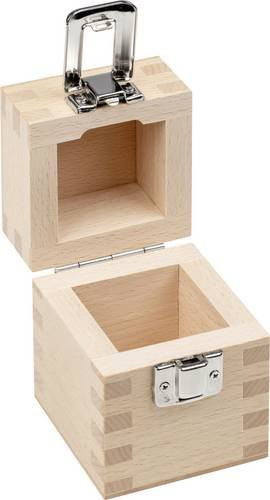 Kern Holzetui aus Buche in Beige mit 5kg F2 + M1 - Bild 1