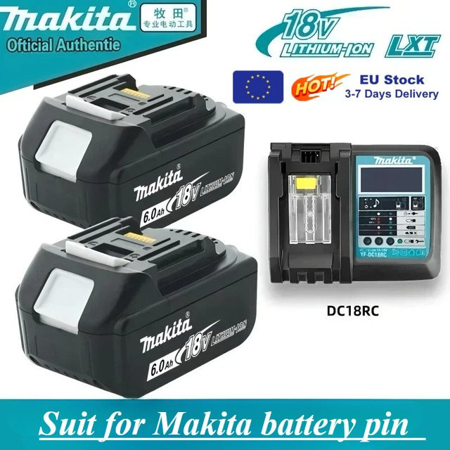 Makita 18V Akku BL1850B mit 6,0 Ah in Schwarz für LXT Akku-Geräte - Bild 1