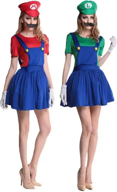 ZOBOTT Luigi Deluxe Erwachsenenkostüm Super Mario, Verkleidung, Grün - Bild 1