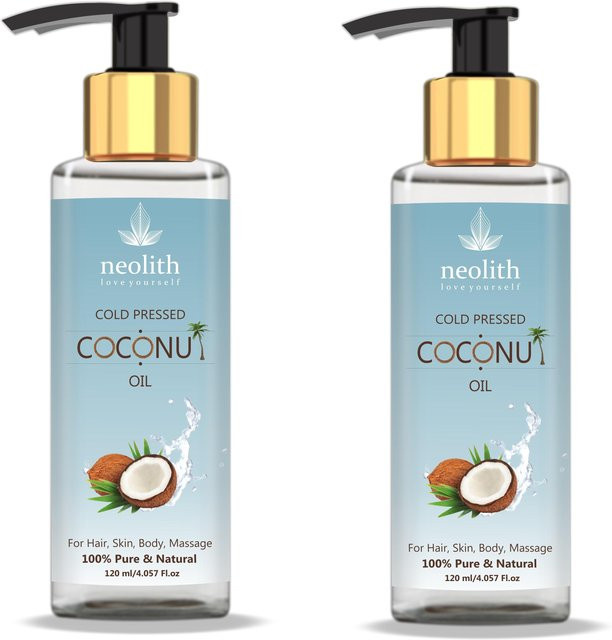 Neolith Kokosnussöl, 240 ml, für Haare, Kopfhaut und Körper - Bild 1