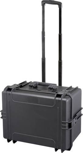MAX PRODUCTS MAX505H280-TR Trolley-Koffer unbestückt, Schwarz, B: 43,7 cm, T: 55,5 cm, H: 32,6 cm - Bild 1
