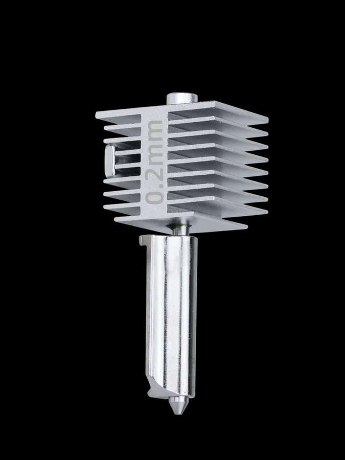 Bambu Lab A1 und A1 Mini Hotend-Kit mit gehärteter Stahl-Düse in Silber - Bild 4