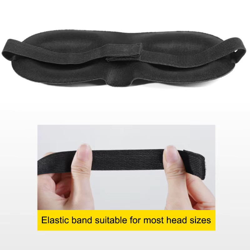 HNKMP 3D-Schlafmaske mit Memory-Schaum, Unisex - Bild 2