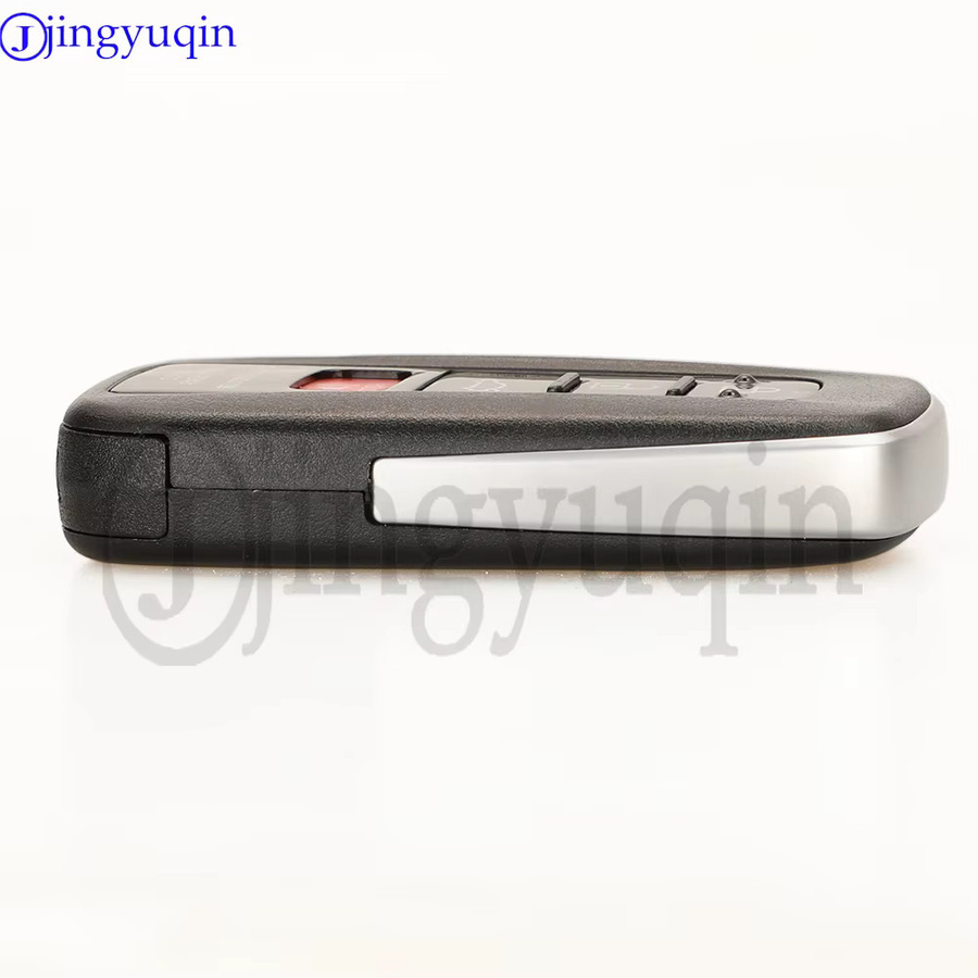 JYQ Smart Car Remote Key Fob für Toyota Land Cruiser Prado 2017–2020, Dual 433,57 MHz/434,41 MHz FSK P4: A8 ID8A 0010/3330 281451, Schwarz - Bild 4