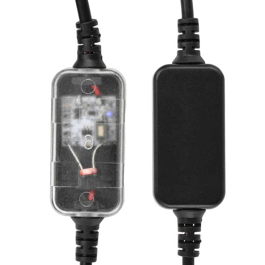 USB Lichtsensorschalter DC 3,7–24 V für Deckenleuchten, Flure und LED-Streifen in Schwarz und Grün - Bild 3