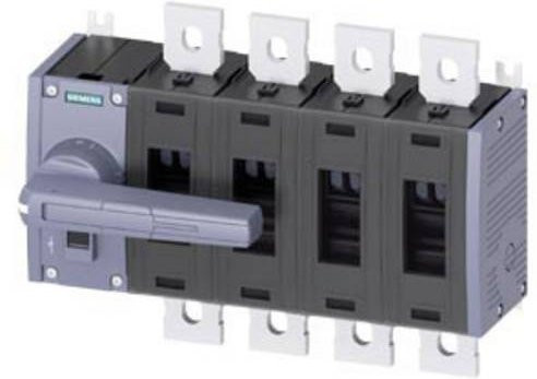 Siemens Lasttrennschalter 4polig 800A 8 Schließer 8 Öffner 690 V/AC grau 690 V/AC 3KD48420QE100 - Bild 1