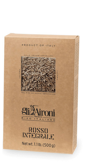 Gli Aironi Roter Vollkornreis Rosso Integrale 500 g - Bild 1