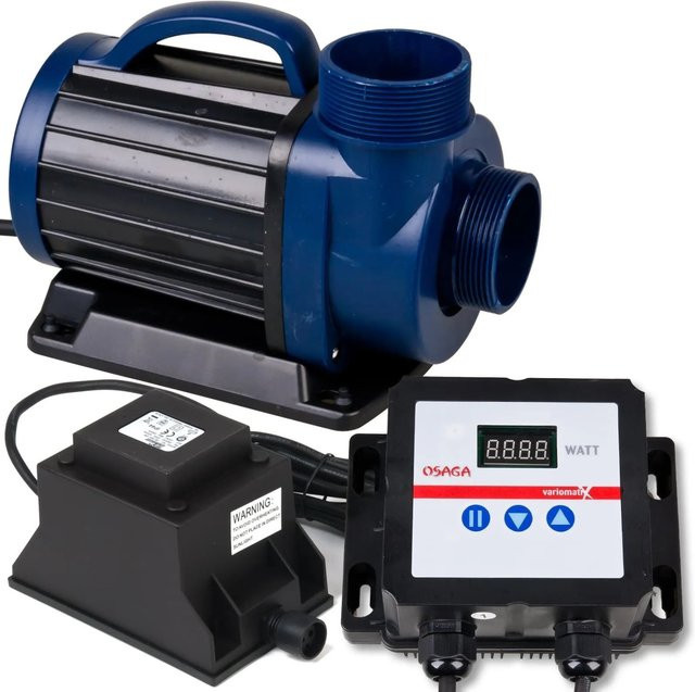 Osaga VariomatiX OHE 12 Volt Schwimmteichpumpe mit 14,76 m³/h und 5,0 m Hmax - Bild 1