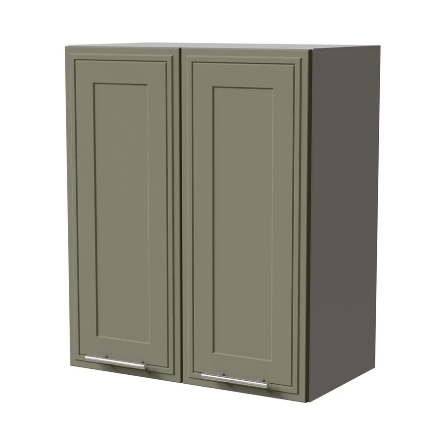 Feldmann-Wohnen Hängeschrank Salo Küchenschrank in Grau und Reed Green Matt mit Kassettenoptik, B/T/H: 60 x 32,5 x 72 cm - Bild 2