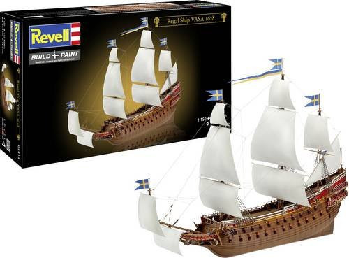 Revell Swedish Regal Ship Vasa, Bausatz, 1:150, Kunststoff - Bild 1