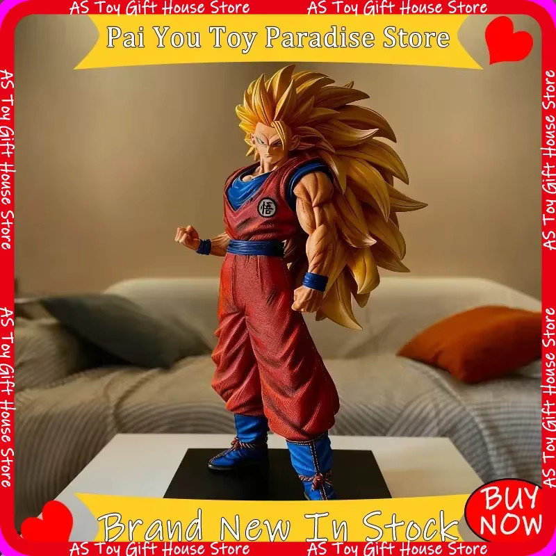 Bandai Dragon Ball Ssj3 Goku Actionfigur, 54cm, Kunststoff - Bild 3