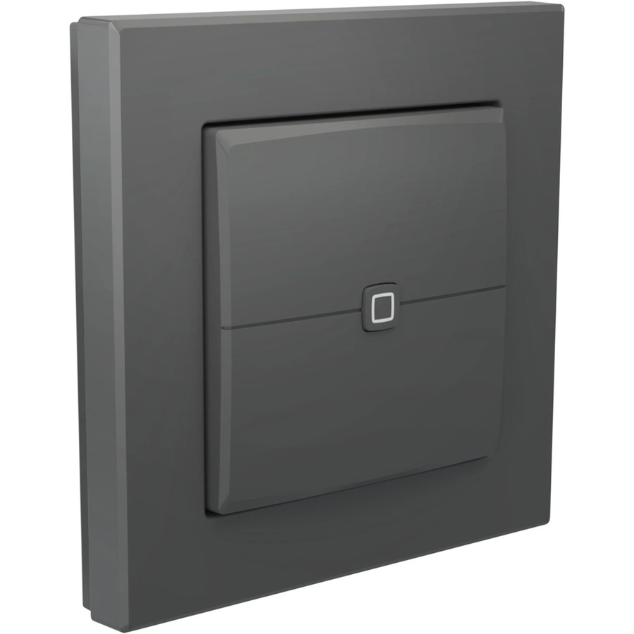 Homematic IP Universal Dimmeraufsatz Taster grau - Bild 1
