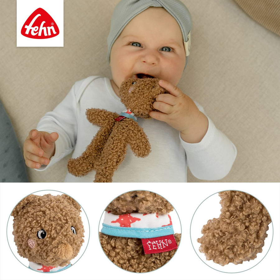 Fehn Knister-Bär Fred, Plüschtier, ab 0 Jahren - Bild 3