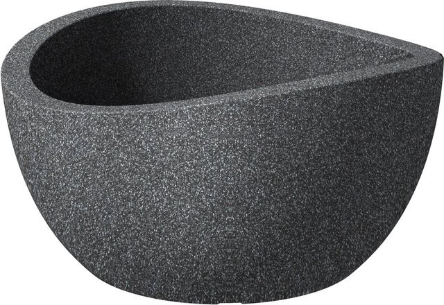 Scheurich Pflanzschale Wave Globe Bowl Schwarz Grau Durchmesser: 39,3 cm, Höhe: 21 cm - Bild 1