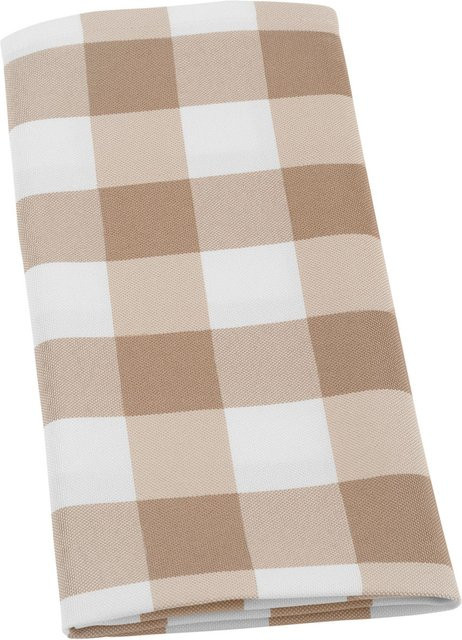 ERWIN M. Serviette Countryline beige, 6er Pack, B/L: 50 x 50 cm - Bild 1