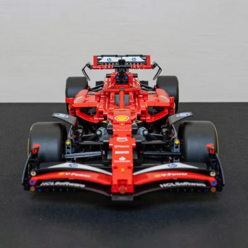 YMOLGA Rotes Sportrennwagen-Bausteinset, 1.361 Teile, ab 14 Jahren - Bild 4
