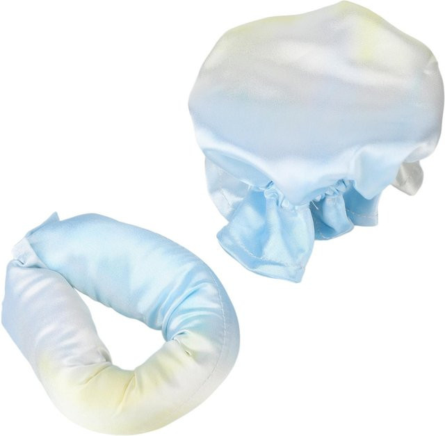 Koogeelife Lockenwickler Satin, Blau, Tie Dye - Bild 1