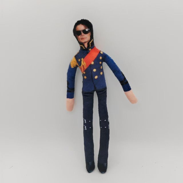 Michael Jackson Plüschtier, Stoffpuppe, 28cm, ab 1 Jahr - Bild 1