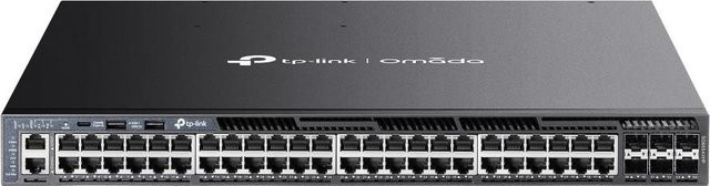 TP-Link Omada SG6654XHP Managed L3 Gigabit Ethernet PoE Netzwerk-Switch Schwarz - Bild 1