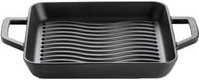 Napoleon Grillpfanne aus emailliertem Gusseisen, Schwarz, B/T/H: 25 x 25 x 25 cm - Bild 1