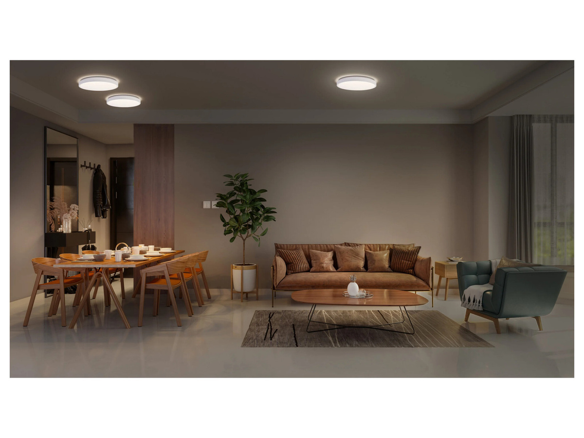 Osram Orbis London LED-Deckenleuchte in Weiß mit 24W und 2700lm, Durchmesser: 40 cm - Bild 2