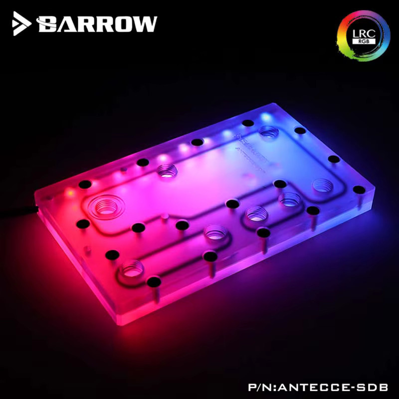 Barrow PC Wasserkühlung Wasserweg-Platte Integriertes Board für Antec Cube und Razer Gehäuse ANTECCE-SDB - Bild 2