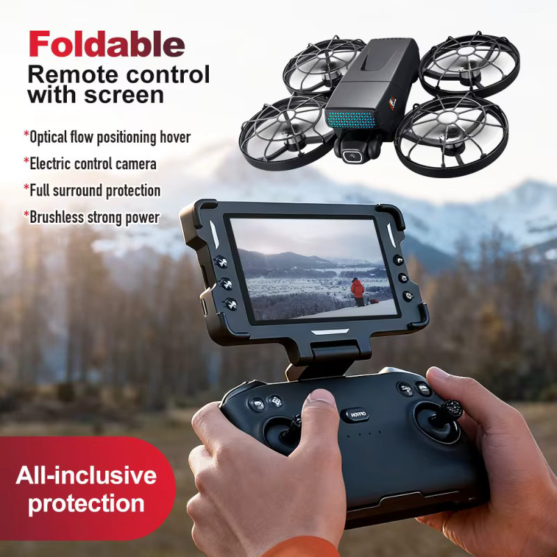 Xiaomi M8 Drohne mit 8K Luftbild-HD-Doppelkamera, intelligente Hindernisvermeidung, bürstenloser Motor, 5G WIFI und GPS, Farbe: Schwarz - Bild 3