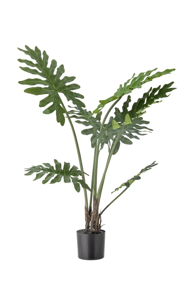 Bloomingville Philodendron Kunstpflanze grün Höhe: 84 cm - Bild 1